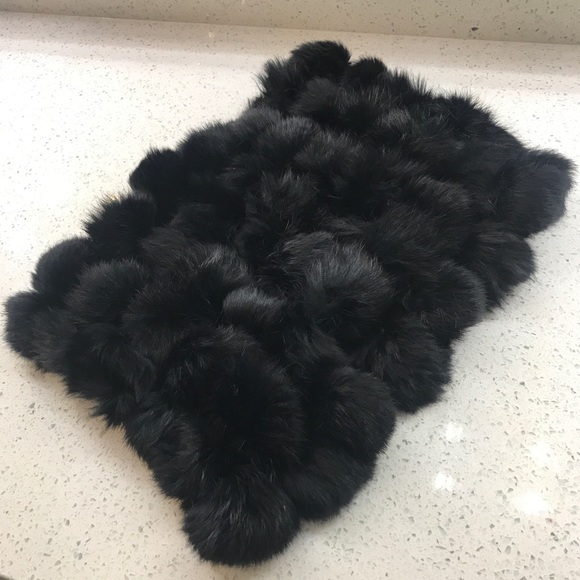 bebe Accessories - 🖤 Bebe Rabbit Fur Infinity Scarf
